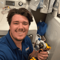 Dryer Vent Superhero franchise owner at work